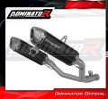 exhaust muffler DOMINATOR S6 BLACK fits the motorcycle Suzuki GSXR 1000 K9 L0 L1 2009   2011 2