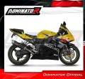 wydech tłumik DOMINATOR S6 CZARNY pasujący do motocykla Suzuki GSXR 1000 K1 - K4 2001 - 2004 5