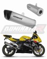 exhaust muffler DOMINATOR titanium HP6 fits the motorcycle Suzuki GSXR 750 K1 K5 2001   2005 6