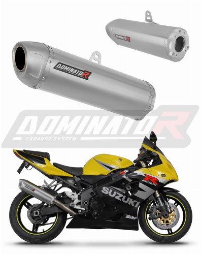 DOMINATOR S6 kipufogó dob Suzuki GSXR 600 K1-K5 2001 - 2005 motorkerékpárhoz 6