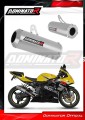 exhaust muffler DOMINATOR GP fits the motorcycle Suzuki GSXR 600 K1 K5 2001   2005
