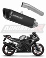 DOMINATOR HP6 FEKETE kipufogó dob Yamaha YZF R6 2003 - 2005 motorkerékpárhoz