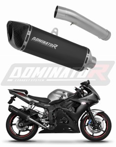 Yamaha YZF R6 2003 - 2005 kipufogó dob HP6 BLACK + dB killer