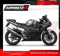 exhaust muffler DOMINATOR S6 fits the motorcycle Yamaha YZF R6 2003   2005 4