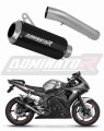 DOMINATOR GP FEKETE kipufogó dob, amely illeszkedik a Yamaha YZF R6 2003 - 2005 motorkerékpárhoz