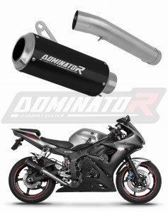 Yamaha YZF R6 2003 - 2005 kipufogó dob GP BLACK + dB killer
