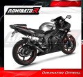 DOMINATOR GP FEKETE kipufogó dob, amely illeszkedik a Yamaha YZF R6 2003 - 2005 motorkerékpárhoz 4