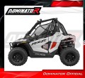 exhaust muffler DOMINATOR MX fits the motorcycle Polaris RZR 200 2022   2025 5