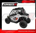 DOMINATOR MX FEKETE kipufogó dob Polaris RZR 200 2022 - 2025 motorkerékpárhoz 4