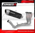 teljes kipufogórendszer DOMINATOR Full System S6 FEKETE dobbal, Honda CB 1000 Hornet / SP 2025 motorkerékpárhoz 3