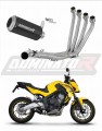 Honda CBR 650 F 2014 - 2018 Teljes rendszer Kipufogó leömlő GP BLACK dob + dB killer közepes