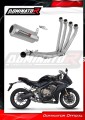 Honda CB 650 R 2019 - 2023 Full system Kipufogó leömlő GP dob + dB killer medium