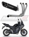 DOMINATOR Full System HP8 FEKETE komplett kipufogórendszer, amely illeszkedik a Yamaha Tracer 9 / GT 2025 - 2026 motorkerékpárhoz