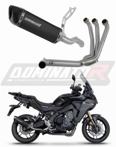 Yamaha Tracer 9 / GT 2025 - 2026 Teljes rendszer Leömlő kipufogó dob HP6 BLACK + dB killer