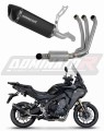 complete exhaust system with muffler DOMINATOR Full System HP6 BLACK EX fits to Yamaha Tracer 9 / GT 2025  2026