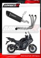 complete exhaust system with muffler DOMINATOR Full System HP6 BLACK fits the motorcycle Yamaha Tracer 9 / GT 2025   2026 2