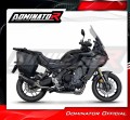 complete exhaust system with muffler DOMINATOR Full System HP6 BLACK fits the motorcycle Yamaha Tracer 9