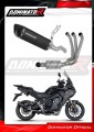 complete exhaust system with muffler DOMINATOR Full System HP6 BLACK EX fits the motorcycle Yamaha Tracer 9 / GT 2025   2026 2