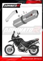 exhaust muffler DOMINATOR OVR fits the motorcycle BMW F650GS 2004   2007 2