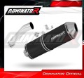 exhaust muffler DOMINATOR OVR BLACK fits the motorcycle BMW F650GS 2004   2007 3