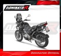 exhaust muffler DOMINATOR OVR BLACK fits the motorcycle BMW F650GS 2004   2007 4
