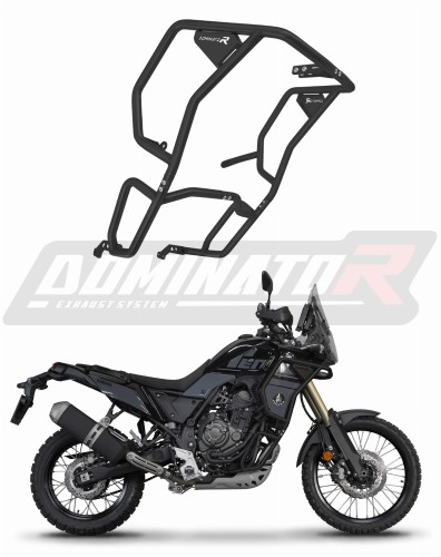FEKETE DOMINATOR bukócső a Yamaha Tenere 700 2019 - 2020 motorkerékpárhoz