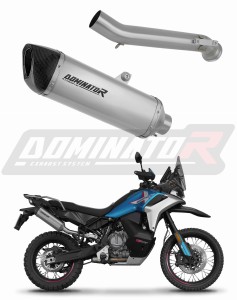 CF MOTO 800 MT-X 2025 titán HP6 kipufogó dob + dB killer