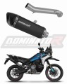 DOMINATOR HP6 FEKETE kipufogó dob, amely illeszkedik a CF MOTO 800 MT-X 2025 motorkerékpárhoz