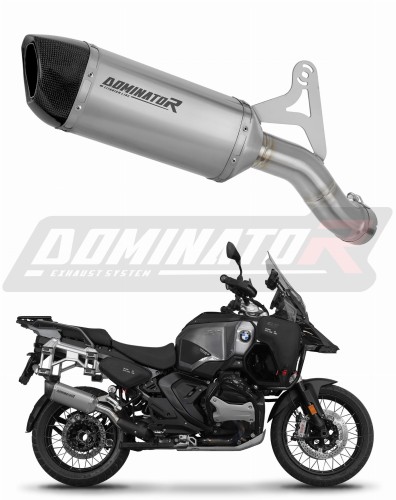 exhaust muffler DOMINATOR titanium HP6 fits the motorcycle BMW R1300GS Adventure 2024   2025
