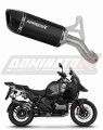 exhaust muffler DOMINATOR HP6 BLACK fits the motorcycle BMW R1300GS Adventure 2024   2025