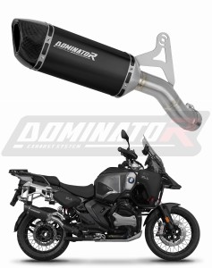 BMW R1300GS Adventure 2024 - 2025 kipufogó dob HP6 BLACK + dB killer