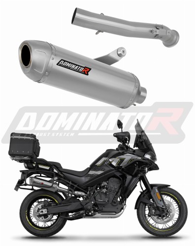 exhaust muffler DOMINATOR S6 fits the motorcycle CF MOTO 800 MT 2022   2025