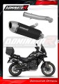 exhaust muffler DOMINATOR S6 BLACK fits the motorcycle CF MOTO 800 MT 2022   2025 2