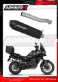 exhaust muffler DOMINATOR MX2 BLACK fits the motorcycle CF MOTO 800 MT 2022   2025 2