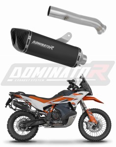 KTM 790 Adventure / R 2019 - 2025 HP6 BLACK kipufogó dob + dB killer