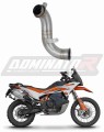 decat mid muffler DOMINATOR Mid Pipe fits the motorcycle KTM 790 Adventure / R 2024   2025