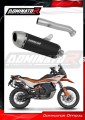 DOMINATOR S6 FEKETE kipufogó dob, amely illeszkedik a KTM 790 Adventure / R 2019 - 2025 motorkerékpárhoz 2