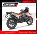 exhaust muffler DOMINATOR S6 BLACK fits to KTM 790 Adventure / R 2019  2025 4