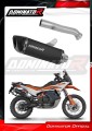 exhaust muffler DOMINATOR HP6 BLACK fits the motorcycle KTM 890 Adventure / R 2021   2025 2