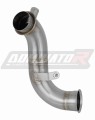 decat mid muffler DOMINATOR Mid Pipe fits to Husqvarna NORDEN 901 2024  2025