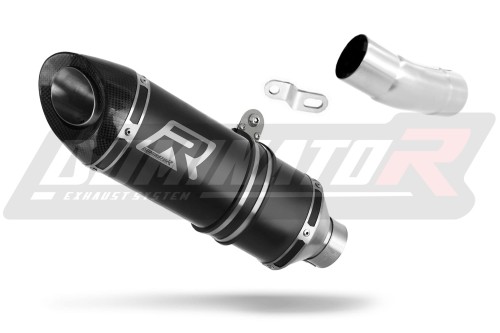 DOMINATOR HP8 FEKETE kipufogó dob Kawasaki ZX6R 636 2009 - 2024 motorkerékpárhoz
