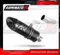 DOMINATOR HP8 FEKETE kipufogó dob Kawasaki ZX6R 636 2009 - 2024 motorkerékpárhoz 2
