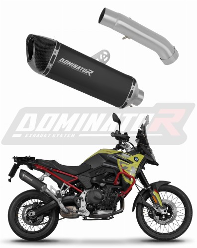 exhaust muffler DOMINATOR HP6 BLACK fits the motorcycle BMW F900 GS 2024   2026