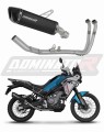 teljes kipufogórendszer DOMINATOR Full System HP6 FEKETE dobbal, amely illeszkedik a CF MOTO 450 MT 2024 - 2026 motorkerékpárhoz 5