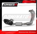 complete exhaust system with muffler DOMINATOR Full System HP8 BLACK fits the motorcycle Yamaha YZF R9 2025  2