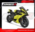complete exhaust system with muffler DOMINATOR Full System HP8 BLACK fits the motorcycle Yamaha YZF R9 2025  5