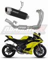 DOMINATOR Full System S6 FEKETE komplett kipufogórendszer és dob Yamaha YZF R9 2025 motorkerékpárhoz