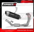 complete exhaust system with muffler DOMINATOR Full System S6 BLACK fits the motorcycle Yamaha YZF R9 2025  2