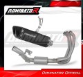 complete exhaust system with muffler DOMINATOR Full System HP6 BLACK fits the motorcycle Yamaha YZF R9 2025  2