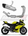 complete exhaust system with muffler DOMINATOR Full System titanium HP6 fits the motorcycle Yamaha YZF R9 2025